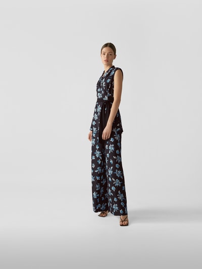 Diane von Furstenberg Jumpsuit mit Allover-Muster Black 1