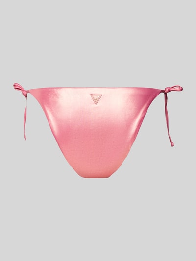 Guess Bikini-Hose mit Schnürverschlüssen Pink 3