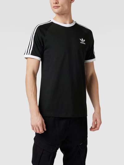 adidas Originals T-Shirt mit Raglanärmeln  Black 4