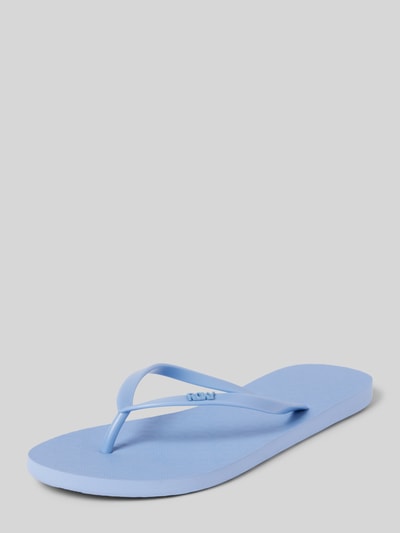 Roxy Teenslippers in metallic, model 'VIVA' Blauw - 1