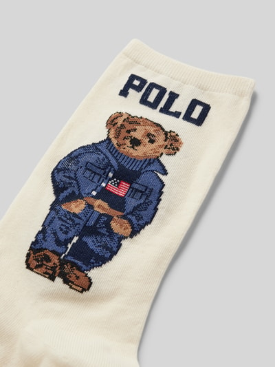 Polo Ralph Lauren Socken mit Label-Print Beige 2