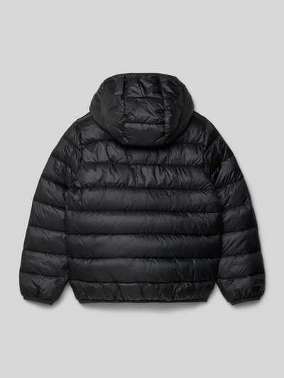 CHAMPION Kurtka pikowana o kroju regular fit z nadrukiem logo model ‘Outdoor’ Czarny 3