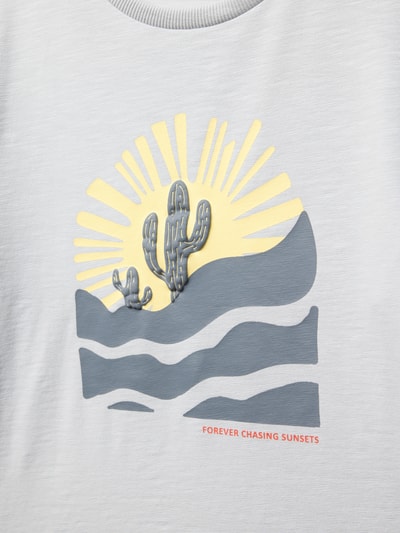 Name It T-Shirt mit Motiv-Print Modell 'HALDUR' Bleu 2