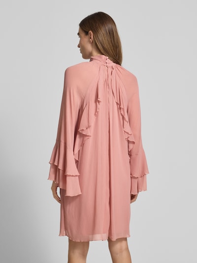 Christian Berg Woman Selection Sukienka mini ze stójką Fiołkoworóżowy 5