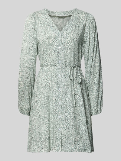 ONLY Tailliertes Freizeitkleid aus reiner Viskose Modell 'EVIDA' Schilf 2