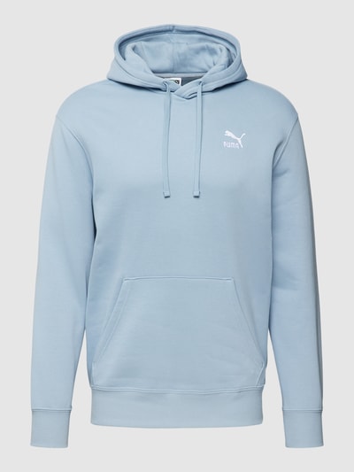 PUMA PERFORMANCE Hoodie mit Label-Stitching Modell 'Classics' Hellblau 2