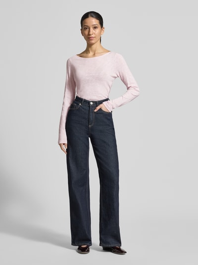 Marc O'Polo Regular fit shirt met lange mouwen van puur katoen Lichtroze - 1