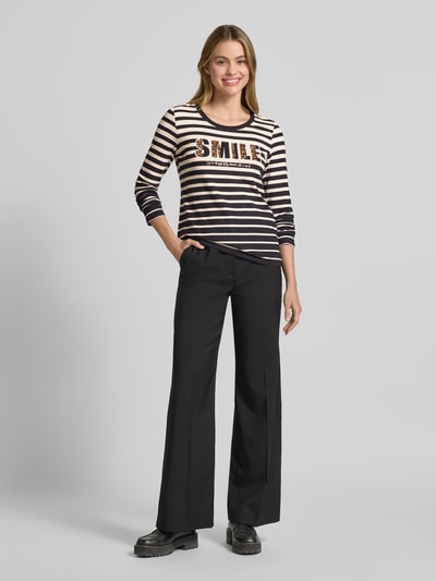 Betty Barclay Longsleeve aus Viskose-Elasthan-Mix mit Rundhalsausschnitt Black 1