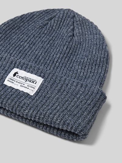 Cotopaxi Czapka beanie z detalem z logo Średnioszary 2