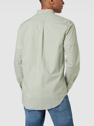 GANT Freizeithemd mit Karomuster Modell 'THE BROADCLOTH' Schilf 5