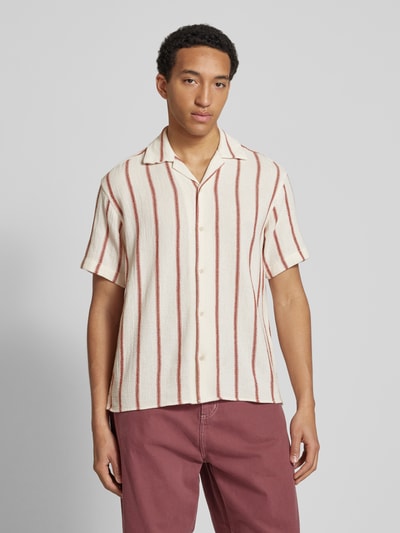 Jack & Jones Regular fit vrijetijdsoverhemd met resortkraag, model 'COBA' Rood - 4