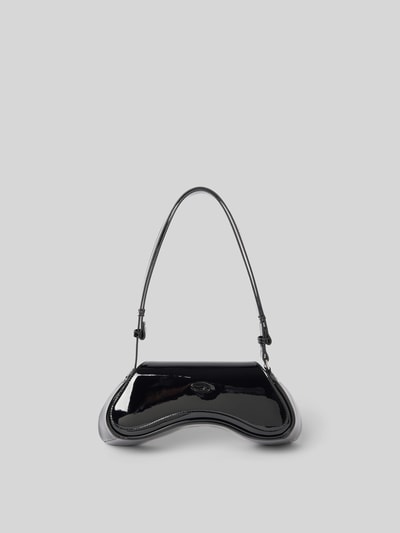 Diesel Shoulder Bag in Leder-Optik Black 2