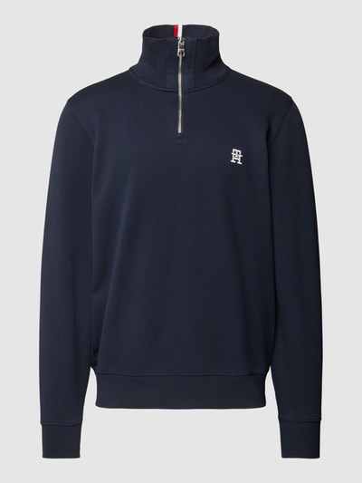 Tommy Hilfiger Sweatshirt met opstaande kraag Marineblauw - 2