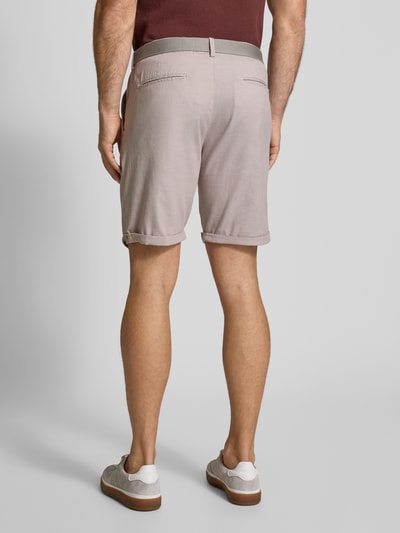 MCNEAL Slim Fit Chino-Shorts mit Gesäßtaschen Beige 5