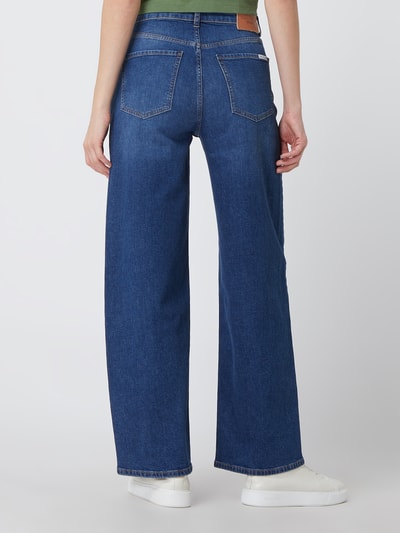 Marc O'Polo Denim Wide leg jeans met stretch, model 'Tomma' Jeansblauw - 5