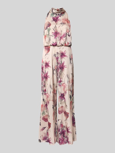V by Vera Mont Neckholder-Jumpsuit im Allover-Look Rosa 2