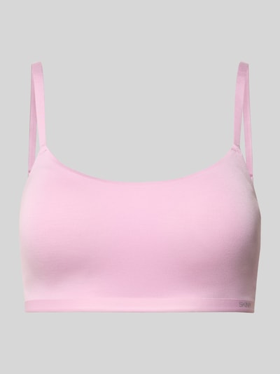 Produktfoto, BH mit verstellbaren Trägern Modell 'SMARTOUCH' von Skiny, zart rosa, glatte Oberfläche, körpernahe Passform, Viskose-Elasthan-Mix