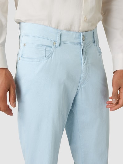 Brax Stoffhose im 5-Pocket-Design Modell 'CADIZ' Hellblau 3