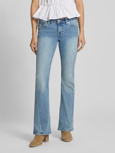TRUE RELIGION Jeansy Bootcut z mieszanka bawełny model 'JOEY' Jasnoniebieski 4