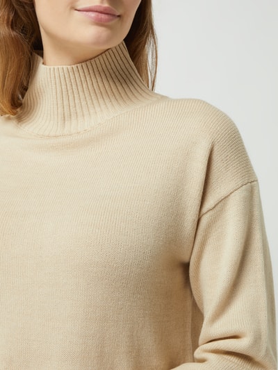 s.Oliver RED LABEL Pullover aus Wollmischung  Sand Melange 3