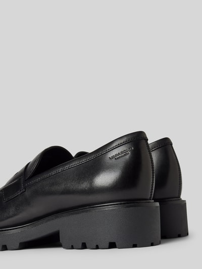 Vagabond Penny-Loafer aus Leder mit Schaftbrücke Modell 'KENOVA' Black 2