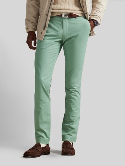 Polo Ralph Lauren Chinosy o kroju slim fit z mieszanki bawełny Miętowy 4