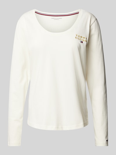 TOMMY HILFIGER Pyjamabroek met labelstitching Offwhite - 1