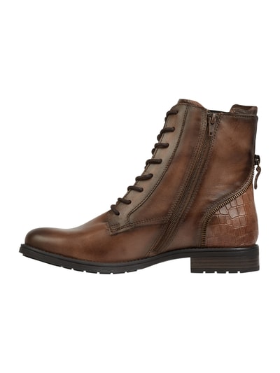 Bagatt Boots aus Leder Modell 'Ronja'  Taupe 3