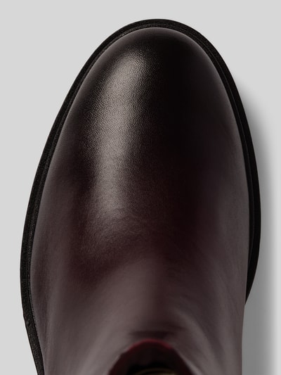Marc O'Polo chelsea boots van echt leer model 'Paula' Donkerbruin - 3