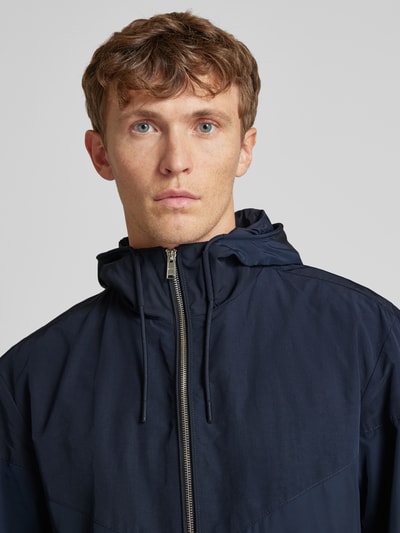 BOSS Jack met capuchon, model 'Cireno' Marineblauw - 3