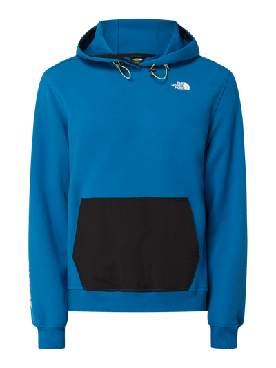 The North Face Hoodie mit Kontrasttasche Royal 2