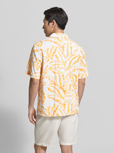Tommy Hilfiger Regular Fit Freizeithemd aus reiner Baumwolle Modell 'WOVEN BOWLING' Orange 5