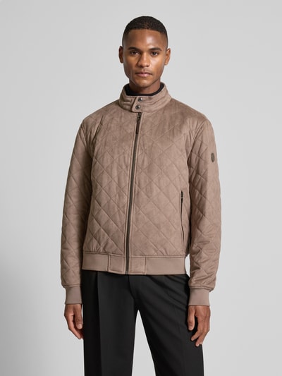 JOOP! Collection Steppjacke mit Stehkragen Modell 'Caden' Beige 4