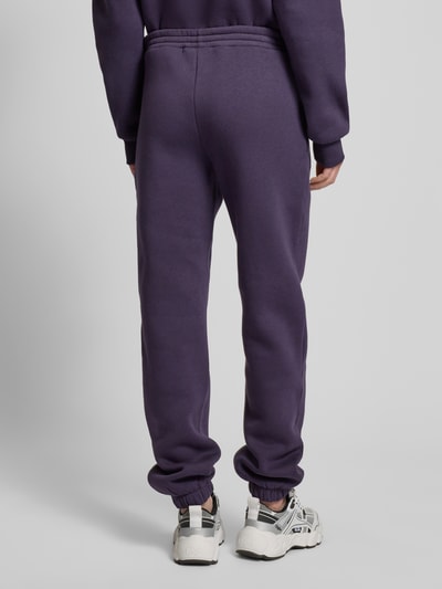 Review Sweatpants mit Label-Print Purple 5