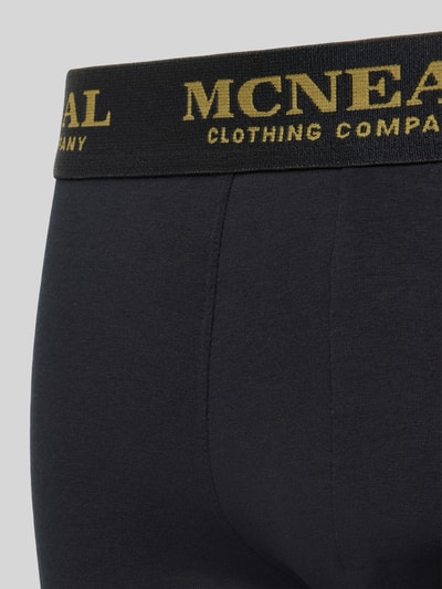 MCNEAL Trunks mit Label-Stitching im 3er-Pack Black 3