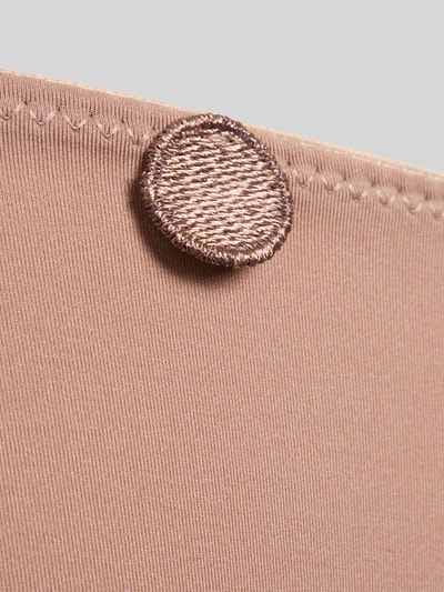 Produktfoto, Slim Fit Slip mit Baumwoll-Anteil Modell 'Rio' von Marie Jo, feiner Material-Mix in Beige mit Detail-Stitching, glatte Textur