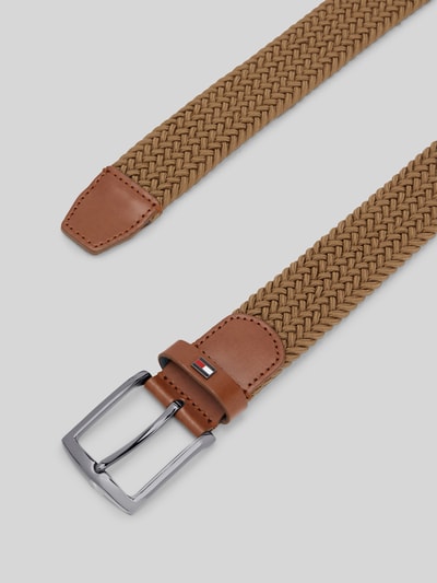 Tommy Hilfiger Gürtel in Flechtoptik Camel 3