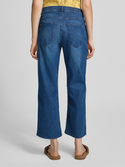 Brax Regular Fit Culotte aus Baumwoll-Mix  Blau 5