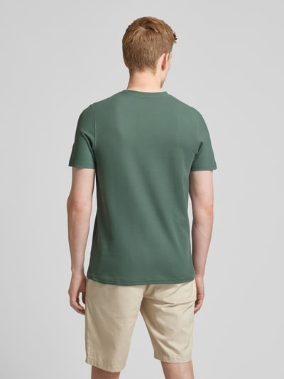 MCNEAL T-shirt z prążkowanym okrągłym dekoltem Trzcinowy 5