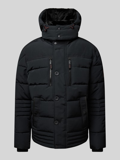 MCNEAL Steppjacke mit Kapuze Black 2