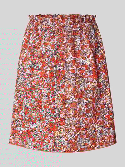 Armedangels Minirock aus Viskose-Leinen-Mix Modell 'FILIZAA' Rot 2