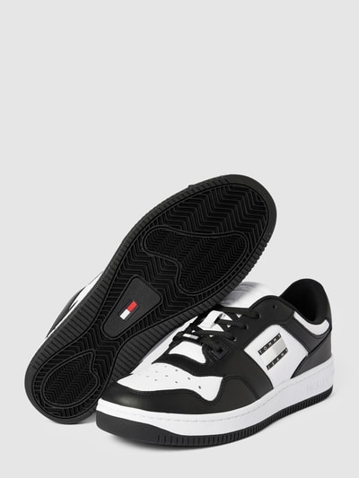 Tommy Jeans Sneaker mit Label-Details Modell 'RETRO' Schwarz 4