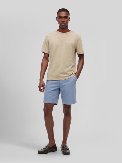Tommy Hilfiger Regular Fit T-Shirt aus reiner Baumwolle Beige 1