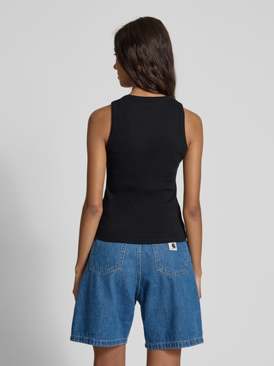 Carhartt Work In Progress Top z prążkowanymi wykończeniami model ‘Philips’ Czarny 5