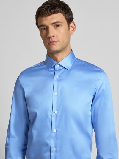 SEIDENSTICKER Regular Fit Business-Hemd mit Kentkragen Modell 'New' Bleu 3