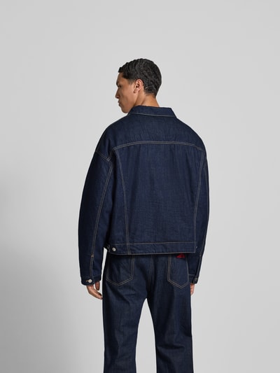 Dsquared2 Jeansjacke mit Knopfleiste Dunkelblau 5