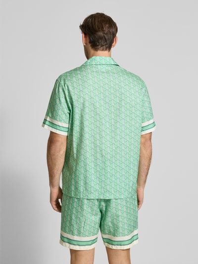 Lacoste Freizeithemd mit Label-Detail Hellgruen 5