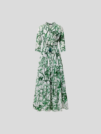 Samantha Sung Maxikleid im Stufen-Look Grün 2