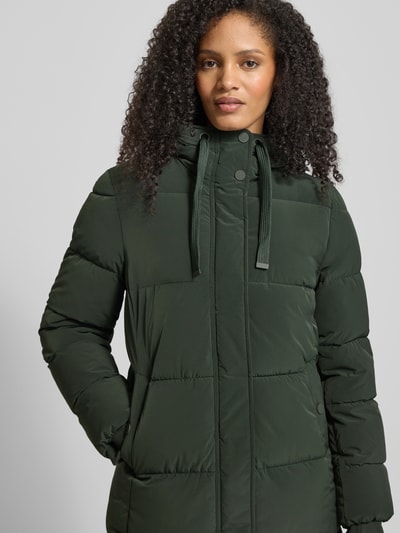 Christian Berg Woman Selection Steppmantel mit Kapuze Dunkelgruen 3