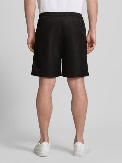 COLUCCI Shorts mit Logo und elastischem Bund Black 5